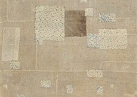 Beige patterned fabric background, vintage patchwork. Remixed by rawpixel.