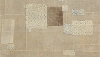 Beige patterned fabric background, vintage patchwork. Remixed by rawpixel.