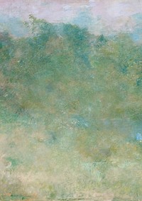 Nature oil painting background, vintage illustration by Thomas Wilmer Dewing. Remixed by rawpixel.