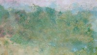 Nature oil painting background, vintage illustration by Thomas Wilmer Dewing. Remixed by rawpixel.