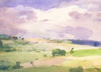 The Maryland Fields background, vintage painting by William Henry Holmes. Remixed by rawpixel.