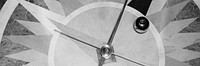 Foucault pendulum greyscale background, vintage image. Remixed by rawpixel.