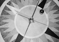 Foucault pendulum greyscale background, vintage image. Remixed by rawpixel.