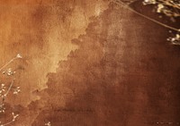 Brown paint stain background, vintage textured painting. Remixed by rawpixel.