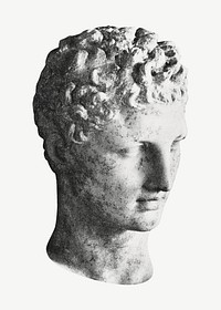 Hermes Greek God sculpture psd, by Praxiteles. Remixed by rawpixel.