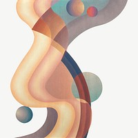 Abstract geometric illustration psd by Stuart Walker. Remixed by rawpixel.