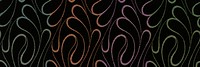 Abstract line pattern, black background for Twitter header. Remixed by rawpixel.