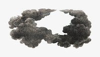 Cloud, vintage illustration. Remixed by rawpixel.