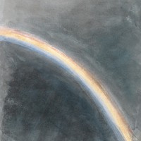 Rainbow dark sky background. Remixed by rawpixel. 
