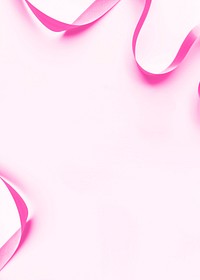 Breast cancer awareness background, pink ribbon border