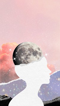 Creative mind aesthetic iPhone wallpaper