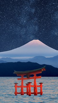 Aesthetic Japan travel iPhone wallpaper