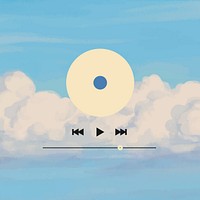 Blue sky song playlist background