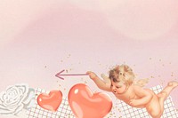 Valentine's celebration background, love concept