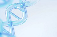 3D science background, DNA double helix remix