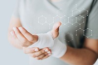 Injured hand, health & wellness