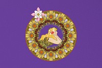 Alphonse Mucha's lady, ornament, art nouveau illustration, remixed by rawpixel