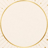 Celestial astrology frame background, beige design