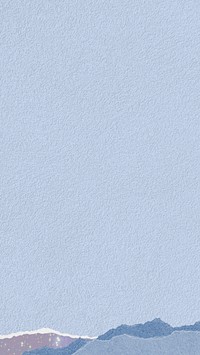 Blue phone wallpaper, ripped paper border design