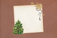 Vintage Christmas note