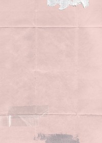 Pink folded paper background, abstract border