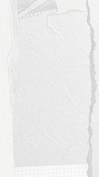 Off-white mobile wallpaper, ripped paper frame design