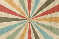 Retro sun ray background, paper textured design