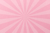 Pink sun ray background, paper textured design