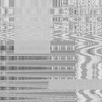 Gray VHS glitch background, distortion effect