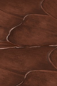 Chocolate cake frosting background, closeup dessert design