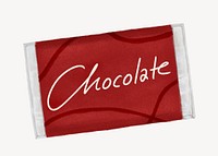 Chocolate bar, dessert illustration