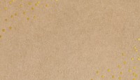 Craft paper textured background, gold confetti border