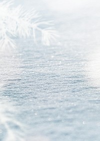 Aesthetic blue Winter background