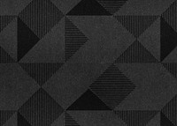 3D black geometric background