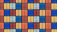 Colorful shipping containers desktop wallpaper background