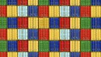 Colorful shipping containers desktop wallpaper background