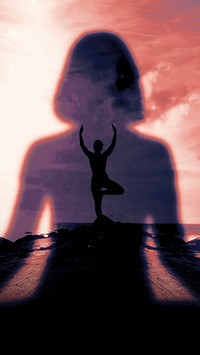 Yoga & meditation mobile wallpaper