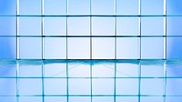 Blue glass windows background design