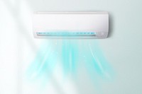 Air conditioner image with copy space