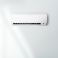 Air conditioner on wall image with copy space