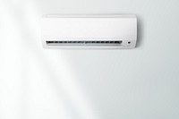 Air conditioner on wall image with copy space