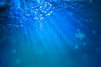 Deep blue sea background design