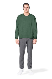 Men&rsquo;s sweater  mockup, editable fashion psd