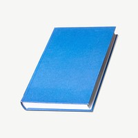 Blue book isolated graphic psd