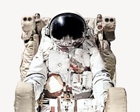 Astronomy science astronaut isolated image