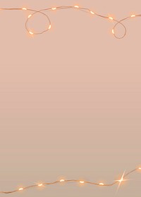 Aesthetic fairy lights background