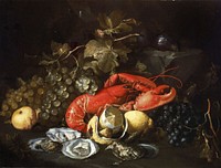 Alexander Coosemans - Still Life with Lobster and Oysters