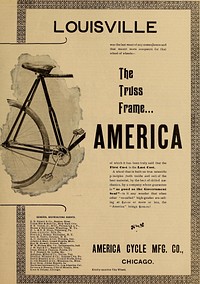 Identifier: wheelcy18211896121897newy (find matches)Title: The Wheel and cycling trade reviewYear: 1888 (1880s)Authors:Subjects: Cycling Bicycles CyclistsPublisher: New York : Wheel and Cycling Trade ReviewContributing Library: Smithsonian LibrariesDigitizing Sponsor: Smithsonian LibrariesView Book Page: Book ViewerAbout This Book: Catalog EntryView All Images: All Images From BookClick here to view book online to see this illustration in context in a browseable online version of this book.Text Appearing Before Image:r of cabs with newly inventedwheels have just been put on the pave here.Their novelty consists in the entire absence ofsprings. A hollow tube of India rubber abouta foot in diameter, inflated with air, encircleseach wheel in the manner of a tire, and withthe addition of this simple but novel appen-dage the vehicle glides noiselessly along,affording the greatest possible amount of cabcomfort to the passengers. Verily, it does seem as though there wasnothing new under the sun. WHAT CYCLE MASHERS ARE. I have remarked one thing, said the ob-serving young woman who was telling of herannoyance by the cycle masher, and that isthat very few athletic, well-built fellows an-noy women in this way. It is only the measley, spavined, pimplycomplexioned, sore-eyed cads, the lightweight,feather-headed creatures, the roller-skating-rink breed, as a rule, who insult and affrontwheelwomen in this loose fashion. There are business as well as physical hypo-chondriacs. The cycle trade proves this. 1896. 55Text Appearing After Image:56 August 2f, WHY RETAILERS FAIL. L. F. Korns, of Minneapolis, is as familiarwith the evolutions of the retail trade sincethe days of the high wheel, as any man inthe Northwest. In reply to a question bear-ing on the cause of the recent failures, hespeaks in a manner which will be approvedby many a retail dealer. About two hun-dred houses sold wheels here this year, saysMr. Korr.s. They contracted for wheelswhich they could not get fast enough in theearly spring. Deceived by this state of tradethey urged the makers for wheels. Suddenlythe rabid buyer began to talk about waitinguntil next year to make his purchase. Thedealer finds himself with a years lease on hishands for a ninety days business. Customersoffer him less than his wheels cost, and, onremonstrance, lecture him on the cost of hisbicycles. They rarely do this on any class ofgoods except bicycles. Nearly every pur-chaser has a speech of this kind for the cycledealer. With such conditions confrontinghim, and such are the condNote About ImagesPlease note that these images are extracted from scanned page images that may have been digitally enhanced for readability - coloration and appearance of these illustrations may not perfectly resemble the original work.