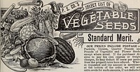 Title: Seeds for the garden, farm, & field : vegetable, farm, flower seedsIdentifier: CAT31283908 (find matches)Year: 1899 (1890s)Authors: Plant Seed Company; Plant, Alfred; Urquhart, George; Plant, Fred S; Henry G. Gilbert Nursery and Seed Trade Catalog CollectionSubjects: Vegetables Seeds Catalogs; Flowers Seeds Catalogs; Grasses Seeds Catalogs; Gardening Equipment and supplies Catalogs; Commercial catalogs Missouri Saint LouisPublisher: St. Louis, Mo. : Plant Seed CompanyContributing Library: U.S. Department of Agriculture, National Agricultural LibraryDigitizing Sponsor: U.S. Department of Agriculture, National Agricultural LibraryView Book Page: Book ViewerAbout This Book: Catalog EntryView All Images: All Images From BookClick here to view book online to see this illustration in context in a browseable online version of this book.Text Appearing Before Image:'Text Appearing After Image:Standard Merit. ^ OUR PRICES INCLUDE POSTAGE on Packets, Ounces, Quarter Pounds and Pounds of Vegetable and Flower Seeds, except where noted. If the purchaser de- sires to pay his own express or freight charges, he may deduct 10 cents per pound from the prepaid rates here offered. Where so requested and the amount is mentioned at the bottom of the order, we will add extra seeds for such amounts, if not deducted. Our Vegetable Seeds, largely used by Gardeners around St. Louis and in the large truck- ing districts East, South and "West of us, meet the competition of seeds from all sources—and meet them successfully. We supply Seeds that grow and will produce a satisfactory crop. LIBERAL DISCOUNT OF VEGETABLE SEEDS IN PACKETS. Purchaser remitting $1.00 may select Vegetable Seeds in Packets amounting to $1.25 2.00 " " " " " 2.50 " 3.00 " " " " 3.75 " " 4.00 " " " " " 5.00 " 5.00 " " " " " 6.25 We wish it distinctly understood that the discount allowed is only for Vegetable Seeds in Packets, and not for Seeds by weight or measure. Market G-ardeners, or other large planters, requiring large quantities of seeds, are invited to write for our Market Gardeners' Wholesale Price List. In writing, please state whether you are a Mar- ket Gardener, Florist, or Dealer in Seeds. ORDER EARLY. Please order as soon after you get this Catalogue as possible, and then you will have your seeds at hand, for planting when you want them. Besides, if you want heavy seeds in large quantities they can be sent by freight very cheaply. TeptaWfi Seels M lay lie mi \\ eacl iiioiitli Iron Jaiary to Oc»er. JANUARY—Sow in Hot-bed.—Early Beet, Early Cab- bage, Forcing Carrot, Cauliflower, Early Lettuce, Italian Onions, Radish. FEBRUARY—Sow in Hot-bed.—Early Beet, Broccoli, Early Cabbage, Forcing Carrot, Cauliflower, Celery, Cu- cumber, Egg Plant, Early Lettuce, Parsley, Pepper, Italian Onions, Radish, Tomato. MARCH—Sow in Hot-bed.—Early Beet, Early Cab- bage, Forcing Carrot, Cunliflower, Celery, Cucumber, Egg Plant, Kohlrabi, Lettuce, Melon, Parsley, Pepper, Italian Onions, Radish, Tomato, Herbs. Sow in Open Ground—Beans, Beets, Cabbage, Cauli- flower, Celery, Carrot, Cress, Leek, Lettuce, Onion, Par- snip, Peas, Potatoes, Radish, Spinach, Early Turnip, Onion Sets. APRIL.—Sow in Hot-bed.—Cucumber, Egg Plant, Mel- on, Pepper, Tomato. Sow ia Open Ground.—A.sparagus, Beans, Beets, Cab- baffe. Carrots, Cauliflower, Celery, Sweet Corn, Cucumber, Cress, Endive, Kale, Kohlrabi, Leek, Lettuce, Melons, Onion, Parsley Parsnip, Peas, Potatoes, Radish, Rhubarb, Salsify, Spinach, Tomato, Turnip, Sage, Herbs, Onion Sets. MAY—Sow in Open Ground—Artichoke, Asparagus, English Beans, Pole Beans, Bush Beans, Beets, Brus.^1 Sprouts, Cabbage, Carrot, Cauliflower, Celery, Sweet Corn, Cress, Cucumber, Endive, Kale, Kohlrabi, Leek, Lettuce, Melon, Okra, Onion, Parsley, Parsnip, Peas, Potatoes, Pumpkin, Radish, Rhubarb, Salsify, Spinach, Squash, Tomato, Turnip, Herbs. JUXE—Sow in Open Ground.—Bush Beans, Lima Beans, Pole Beans, Beet, Carrot, Cabbage, Sweet Corn, Cress, Cucumber, Endive, Kale, Kohlrabi, Lettuce, Melon, Oki-a, Peas, Potatoes, Pumpkin, Radish, Salsify, Spinach, Squash, Turnip, Rutabaga. JULY—Sow in Open Ground.—Bush Beans, Beet, Oar- rot, Swset Corn, Corn Salad, Cress, Cucumber, Endive, Gherkin, Kale, Kohlrabi, Lettuce, Okra, Early Peas, Pump- kin, Radish, Spinach, Squash, Turnip, Rutabaga. AUGUST—Sow in Open Ground.—Bush Beans, Corn Salad, Cucumber, Endive, Lettuce, Early Peas, Radish, Spinach, Turnip, Plant Winter Onions. SEPTEMBER—Sow in Open Ground—Cabbage for Cold Frames, Cauliflower for Cold Frames, Corn Salad, Cress, Kale, Lettuce, Mustard, Winter Radish, Spinach, Turnip. Plant Winter Onions. Write for Plant Seed Co.'s Bulb Catalogue. » OCTOBER—Sow in Open Ground.—Corn Salad, Cress, Kale, Lettuce, Mustard, Spinach. Plant Hyacinth, Tulij), Narcissus and other Dutch Bulbs in open ground or pots or glasses. NOVEMBKR—Plant Hyacinths, Tulips, Narcissus and other Dutch Bulb^ in open ground or pots or glasses.Note About ImagesPlease note that these images are extracted from scanned page images that may have been digitally enhanced for readability - coloration and appearance of these illustrations may not perfectly resemble the original work.