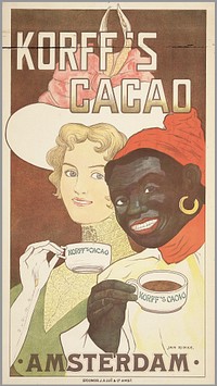 Affiche:Korff's cacao, Amsterdam. Opdrachtgever/adverteerder: F. Korff & Co (Amsterdam)